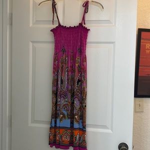 Spaghetti strap dress
